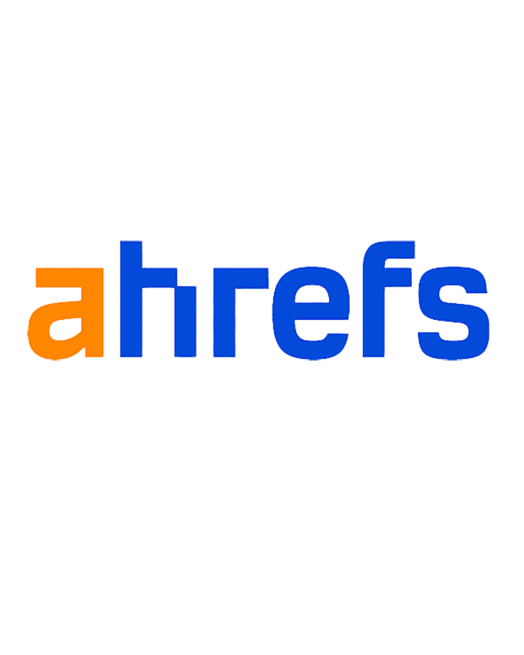 Ahrefs logo, as featured in Ahrefs blog