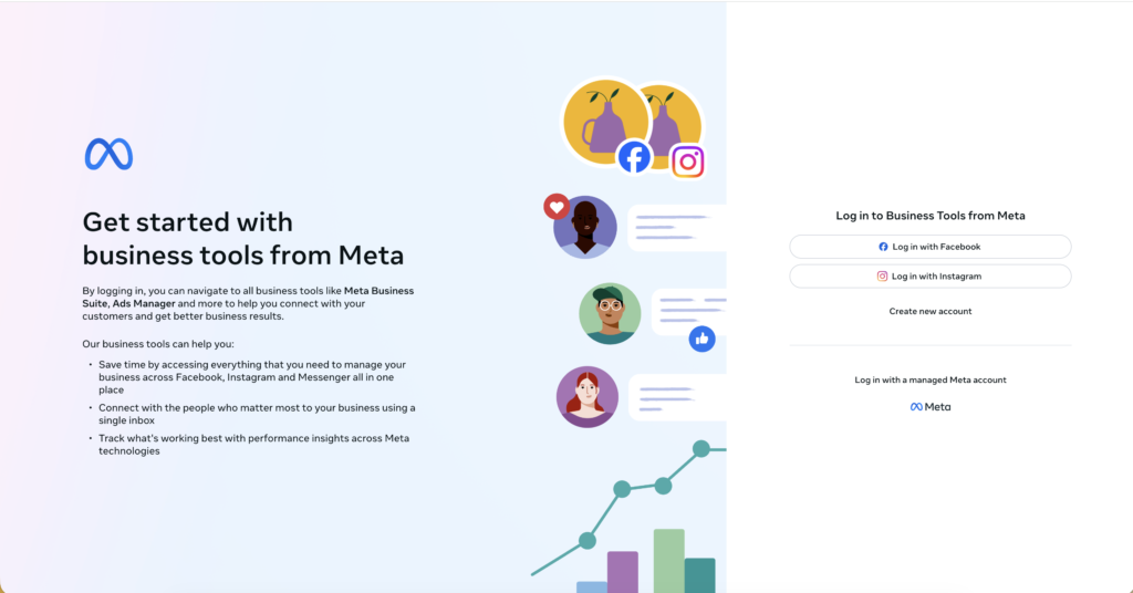 Meta Business Suite as one of the digital marketing tool stack