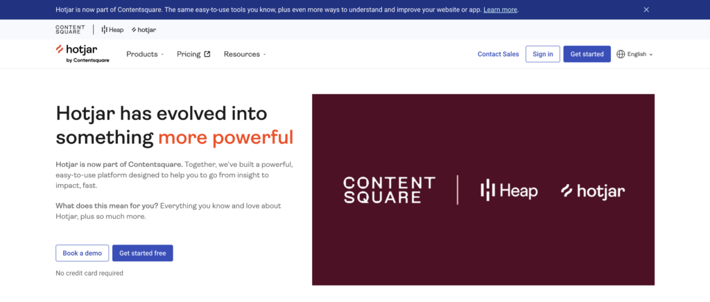 Hotjar is one the digital marketing tool for small businesses. 